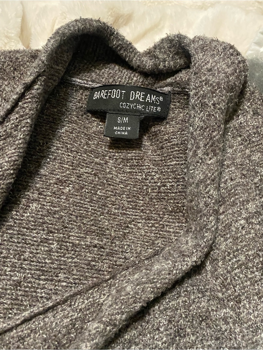 Barefoot Dreams Cozy Chic Lite Shawl Collar Cardigan